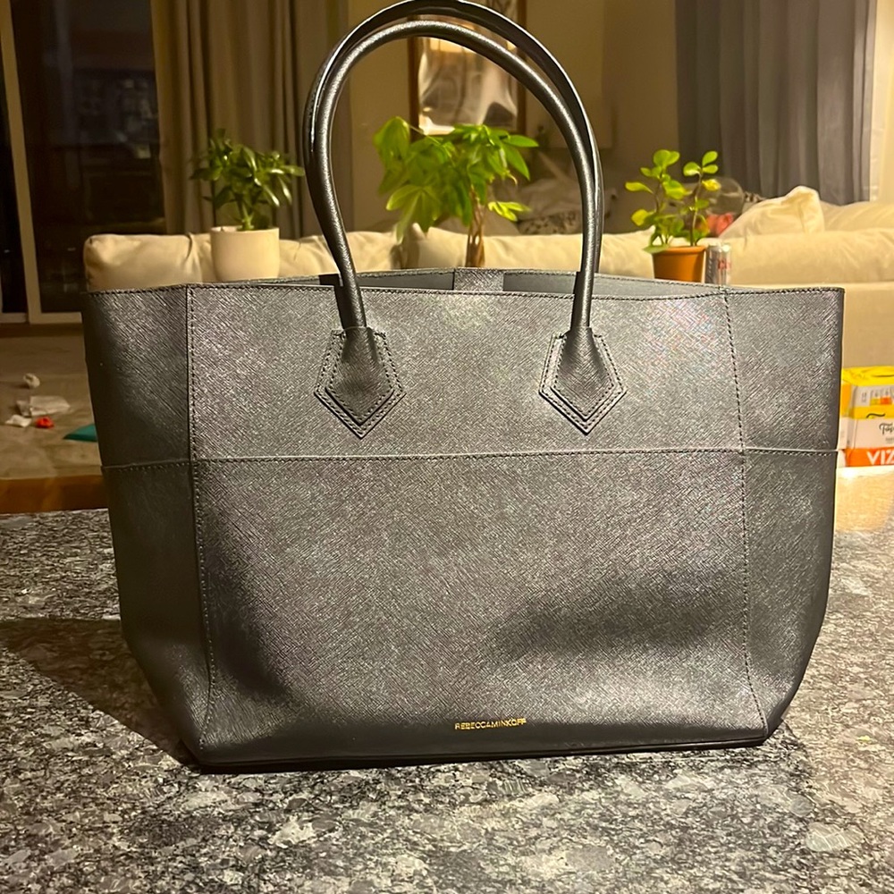 Rebecca Minkoff large black tote bag